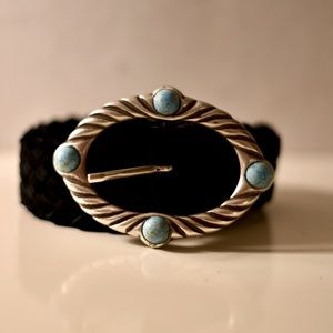 Alberta Ferretti
Woven Suede Leather Belt
Size M